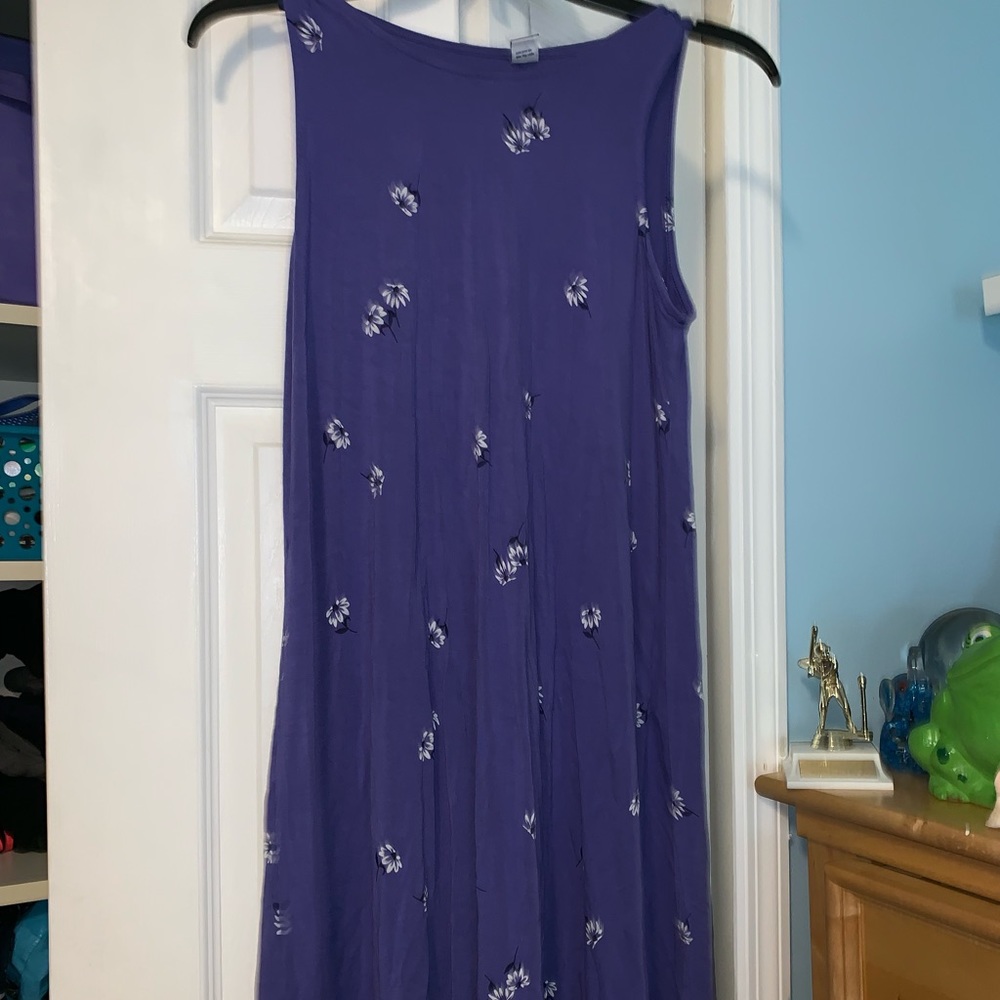 Purple Floral dress